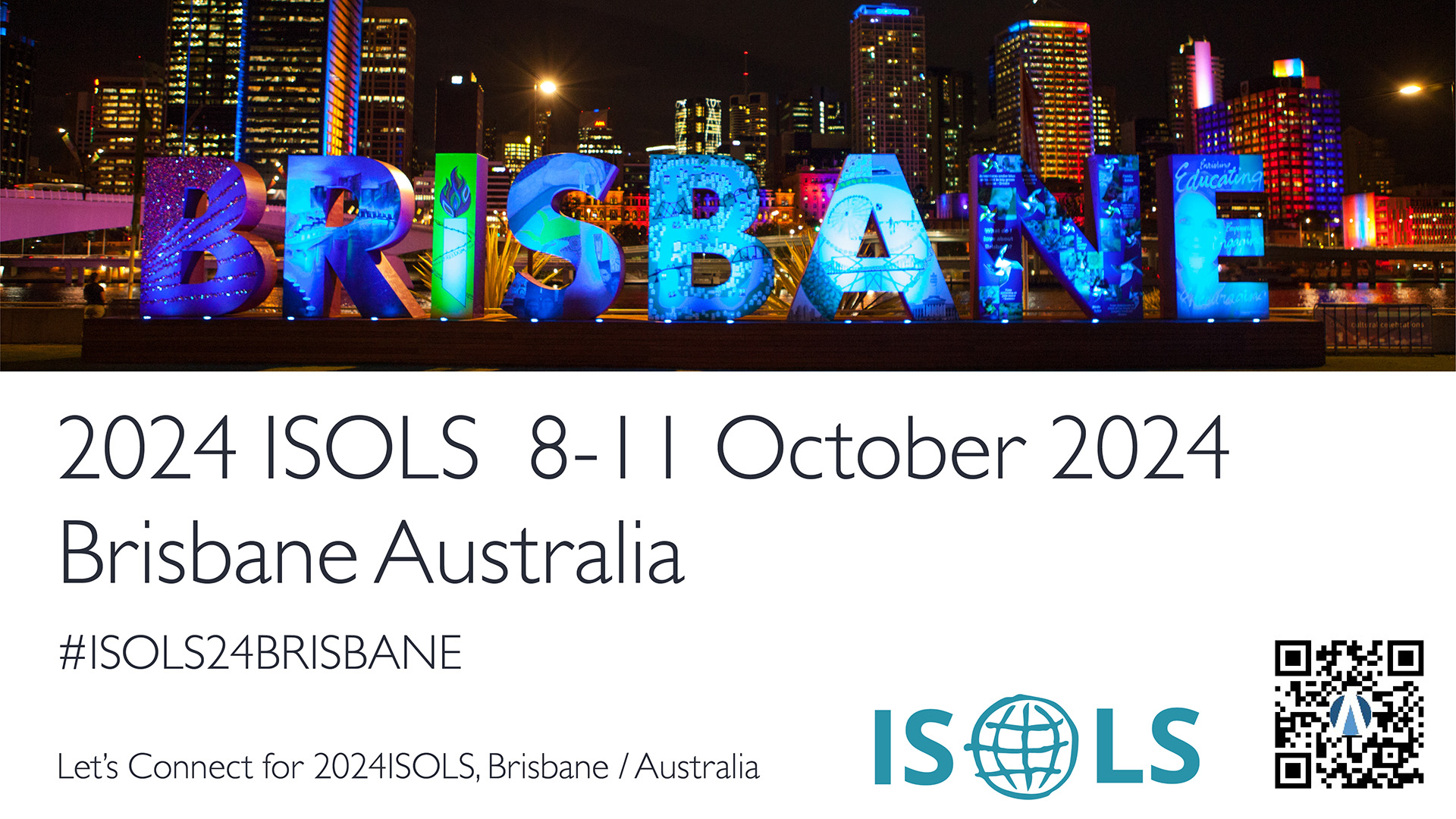 22nd ISOLS General Meeting Brisbane 2024 ISOLS International   ISOLS2024 Slide 